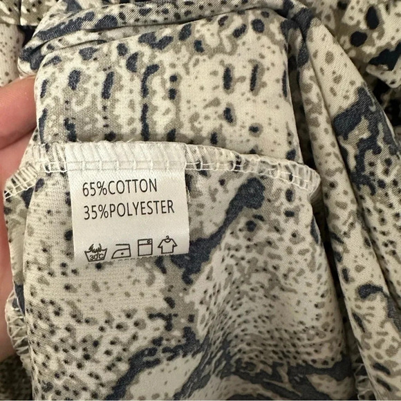 Sign Here Signature Clothing The Lucy Dress Snakeskin Maxi Size L GUC - Picture 8 of 10